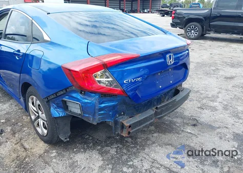 2018 Honda Civic Lx из США, поврежденный, VIN 19XFC2F58JE006749
